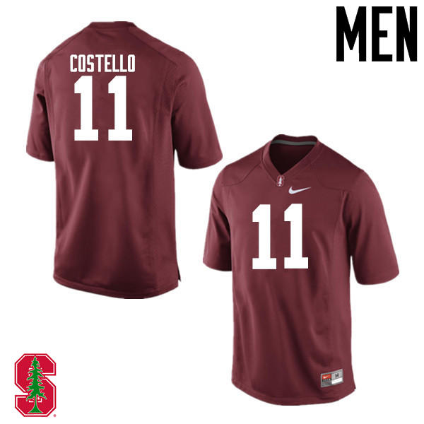 Men Stanford Cardinal #11 K.J. Costello College Football Jerseys Sale-Cardinal - Click Image to Close